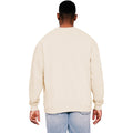 Ecru - Back - Casual Classics Mens Ringspun Cotton Oversized Sweatshirt