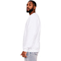 White - Side - Casual Classics Mens Ringspun Cotton Oversized Sweatshirt