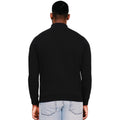 Black - Back - Casual Classics Mens Ringspun Cotton Sweatshirt