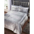 Silver - Front - Rapport Tiffany Duvet Cover Set