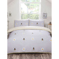 Grey-Yellow-White - Back - Rapport Bee Kind Duvet Cover Set