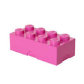 Pink - Front - Lego Brick Lunch Box