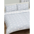 Grey-White - Lifestyle - Bedding & Beyond Stars Fitted Bed Sheet Set
