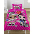 Pink - Front - LOL Surprise Free Stylin Duvet Cover Set