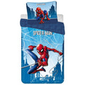 Blue-Red - Front - Spider-Man Cotton Duvet Cover Set