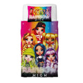 Multicoloured - Front - Rainbow High Childrens-Kids Duvet Cover Set