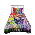 Multicoloured - Side - Rainbow High Childrens-Kids Duvet Cover Set
