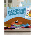 Blue - Back - Hey Duggee Fleece Hug Blanket