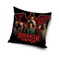 Black-Red - Front - Stranger Things Square Demogorgon Filled Cushion