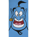 Blue-Black-White - Front - Aladdin Genie Towel
