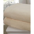 Cream - Front - Rapport Soft Touch Towel (Pack of 2)