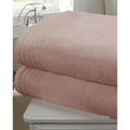 Dusky Pink - Front - Rapport Soft Touch Towel (Pack of 2)