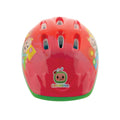 Pink-Green-Blue - Back - Cocomelon Childrens-Kids Baby JJ Safety Helmet