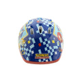 Blue-Red-Yellow - Back - Sonic The Hedgehog Childrens-Kids Safety Helmet