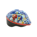 Blue-Red-Yellow - Pack Shot - Sonic The Hedgehog Childrens-Kids Safety Helmet