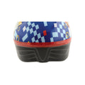 Blue-Red-Yellow - Close up - Sonic The Hedgehog Childrens-Kids Safety Helmet