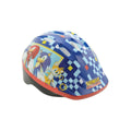 Blue-Red-Yellow - Front - Sonic The Hedgehog Childrens-Kids Safety Helmet