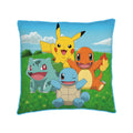 Multicoloured - Front - Pokemon Square Filled Cushion