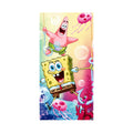 Multicoloured - Front - SpongeBob SquarePants Spongebob & Patrick Cotton Towel