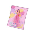 Pink - Front - Barbie Dreamtopia Fleece Blanket