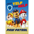 Blue-Multicoloured - Front - Paw Patrol Yelp For Help Fleece Blanket