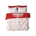 Red-White - Side - Liverpool FC Tone Duvet Cover Set