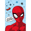 Blue-Red - Front - Spider-Man Microflannel Star Blanket
