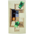 Yellow-Brown-Green - Front - Minecraft Defeat Towel