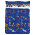 Multicoloured - Front - Transformers Roll Out Duvet Cover Set