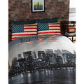Multicoloured - Front - Catherine Lansfield New York Skyline Duvet Cover Set