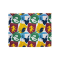 Multicoloured - Front - Harry Potter Fleece Stickers Blanket