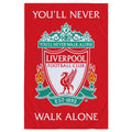 Red - Front - Liverpool FC You´ll Never Walk Alone Blanket