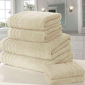 Cream - Back - Rapport So Soft Towel Set (Pack of 6)
