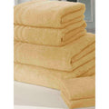 Ochre - Front - Rapport So Soft Towel Set (Pack of 6)