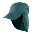 Bottle Green - Front - Result Unisex Headwear Folding Legionnaire Hat - Cap