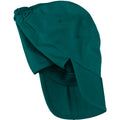 Bottle Green - Side - Result Unisex Headwear Folding Legionnaire Hat - Cap