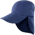 Navy Blue - Front - Result Unisex Headwear Folding Legionnaire Hat - Cap