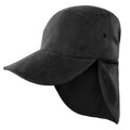 Black - Front - Result Unisex Headwear Folding Legionnaire Hat - Cap