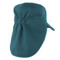 Bottle Green - Back - Result Headwear Kids-Childrens Unisex Folding Legionnaire Hat - Cap