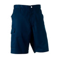 French Navy - Back - Russell Workwear Twill Shorts