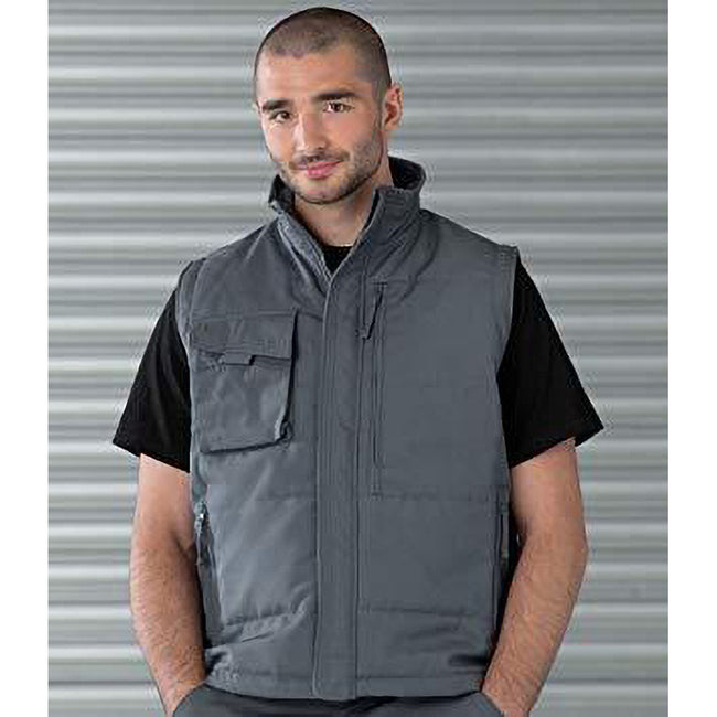 Convoy Grey - Lifestyle - Russell Mens Workwear Gilet Jacket