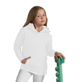 White - Back - SG Kids Unisex Plain Hooded Sweatshirt Top - Hoodie