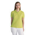 Lime - Back - SG Kids-Childrens Unisex Short Sleeve Polo Shirt