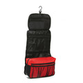 Red-Black - Back - Shugon Bristol Folding Travel Toiletry Bag - 4 Litres