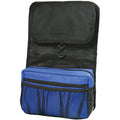 Royal-Black - Pack Shot - Shugon Bristol Folding Travel Toiletry Bag - 4 Litres