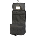 Black - Side - Shugon Bristol Folding Travel Toiletry Bag - 4 Litres