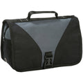 Dark Grey-Black - Back - Shugon Bristol Folding Travel Toiletry Bag - 4 Litres