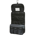 Dark Grey-Black - Side - Shugon Bristol Folding Travel Toiletry Bag - 4 Litres