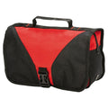 Red-Black - Front - Shugon Bristol Folding Travel Toiletry Bag - 4 Litres