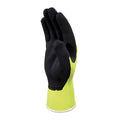Yellow-Black - Back - Venitex Unisex Apollon PPE Breathable Hi-Vis Gloves
